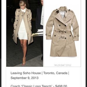 Coach classic Long Trench